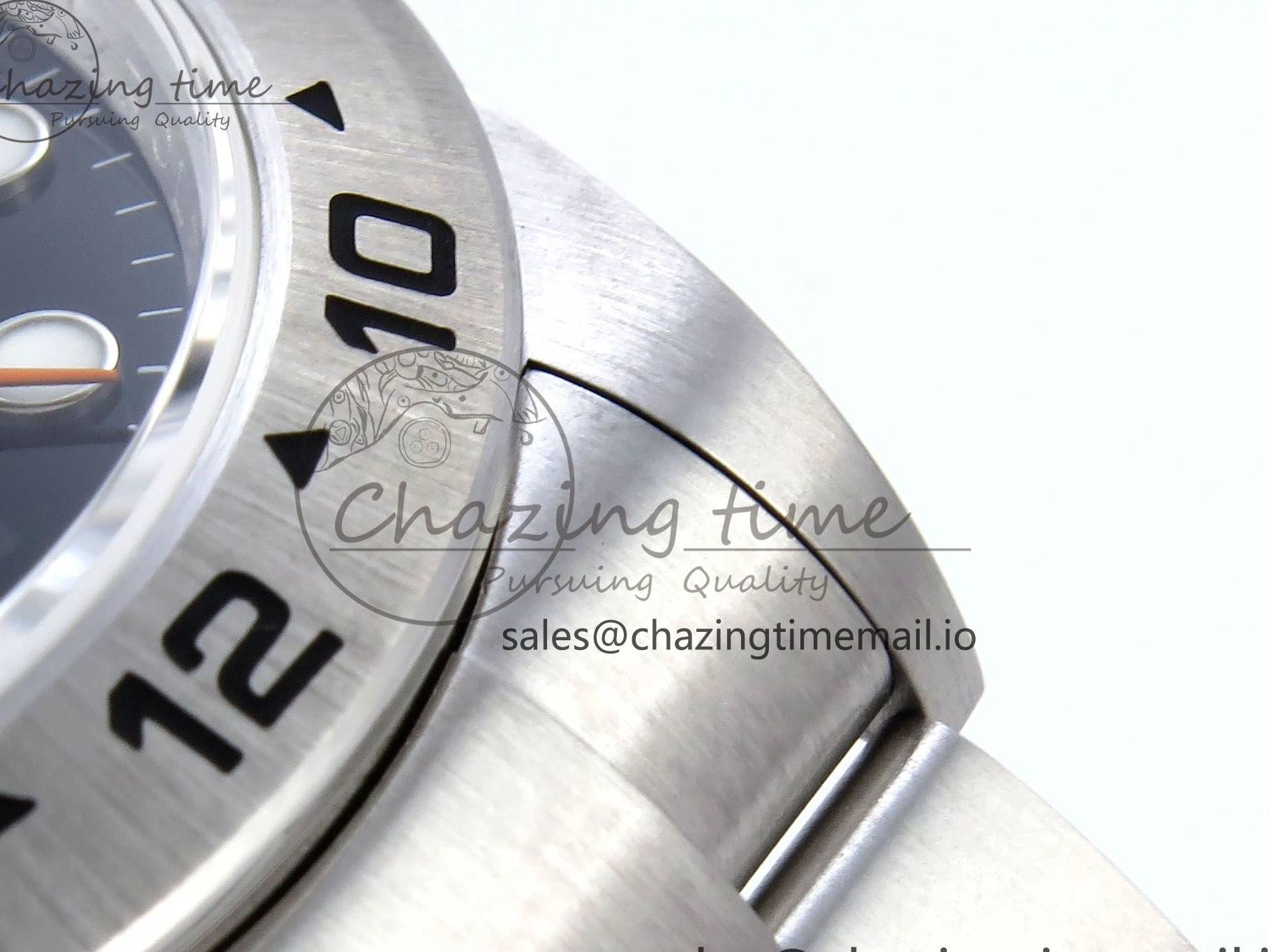 Good Copy Rolex Watches 1:1 Bracelet Explorer 226570 Black Comfortable on Dial CHS Best 906 42mm SH3285-2 904L QF Edition II SS 0120